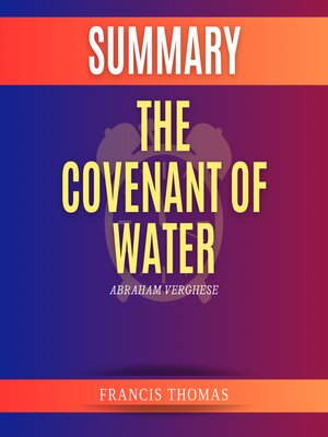 cover image of Study Guide of the Covenant of Water by Abraham Verghese
